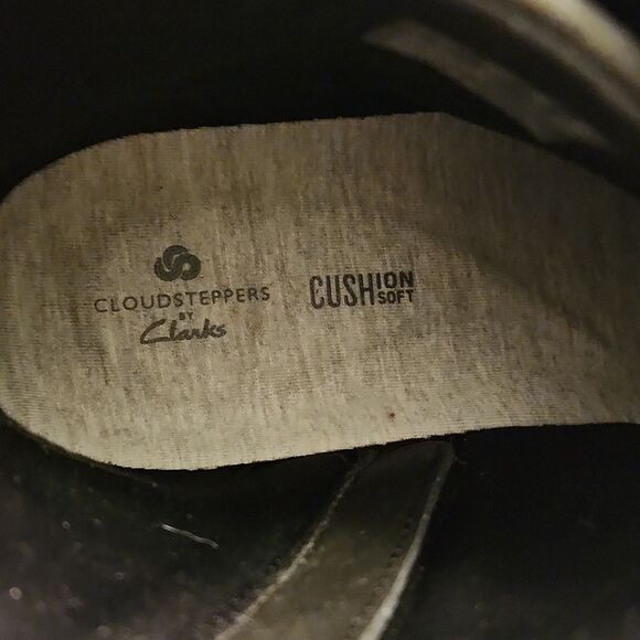 Clarks Cloudsteppers Women's Black Ankle Boots Size 7.5 - Picture 6 of 9